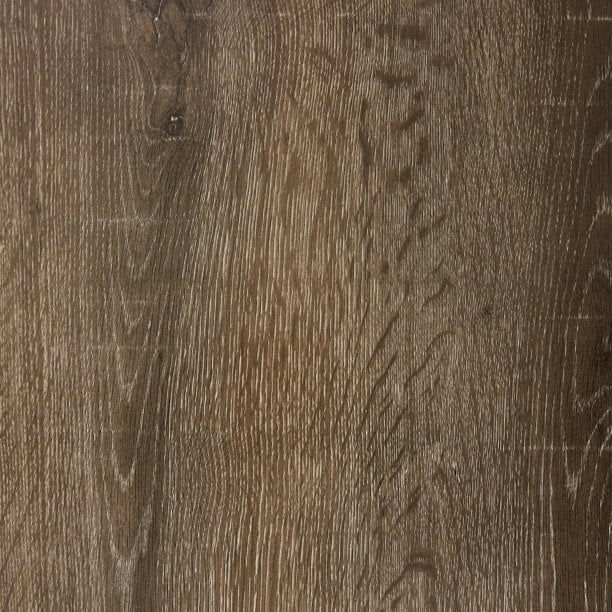 Mainstays 6-Shelf Metal Frame Bookcase, Rustic Brown