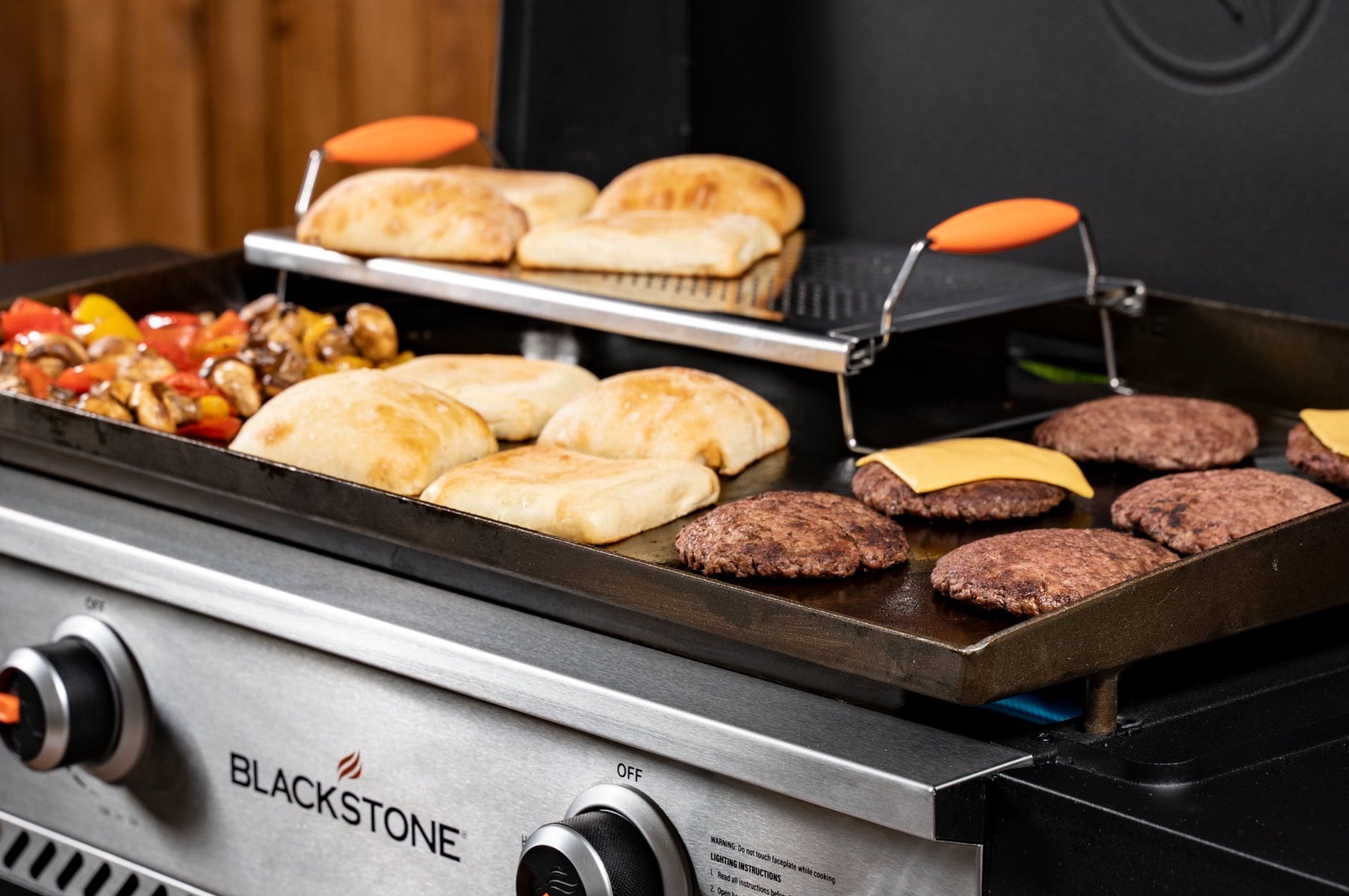 Blackstone Stainless Steel Adjustable Warming Rack