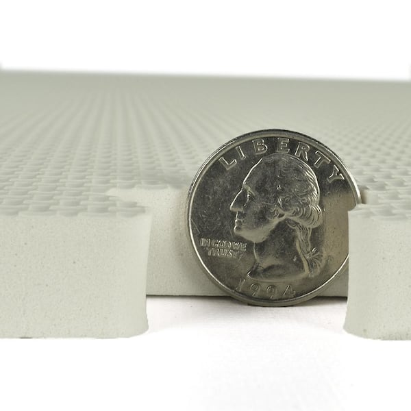 Premium White 24 in. W x 24 in. L Foam Kids and Gym Interlocking Tiles (58.1 sq. ft.) (15-Pack)