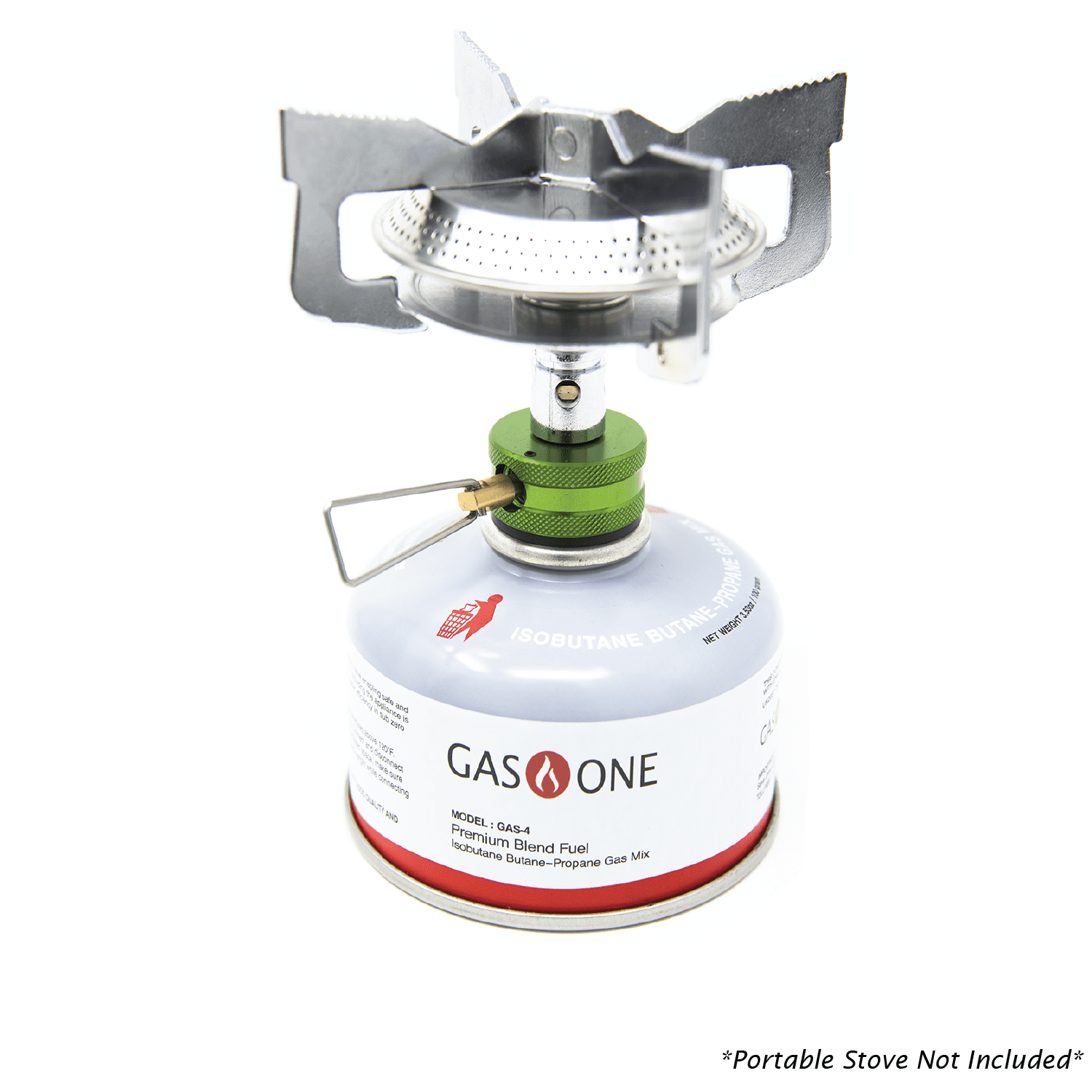 GasOne 100 g Isobutane Camping Fuel Blend Canister