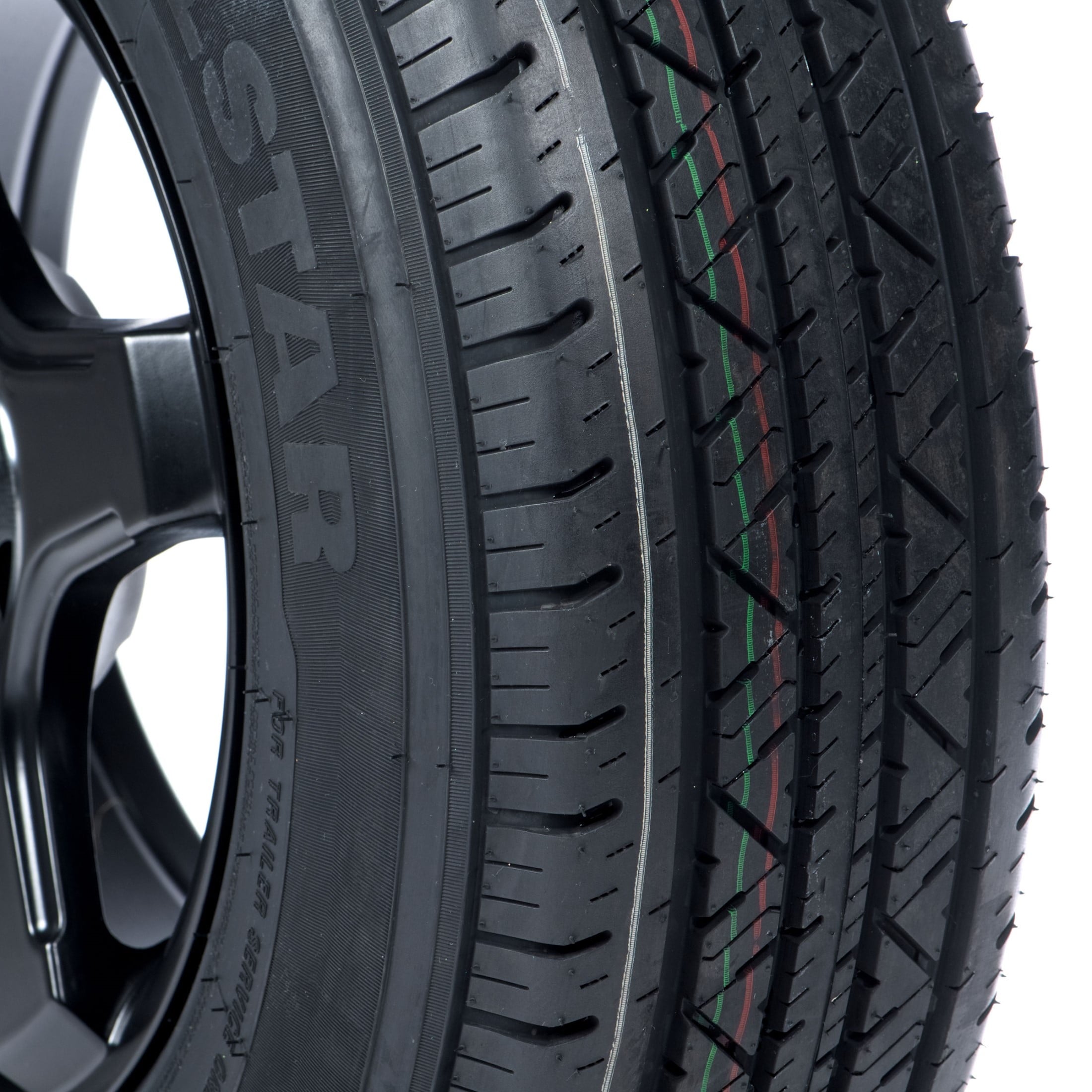 Travelstar HF288 ST205/75R15 8 Ply 107M Load Range D Radial Trailer Tire - ST 205/75/15 205/75R15 (Tire Only)