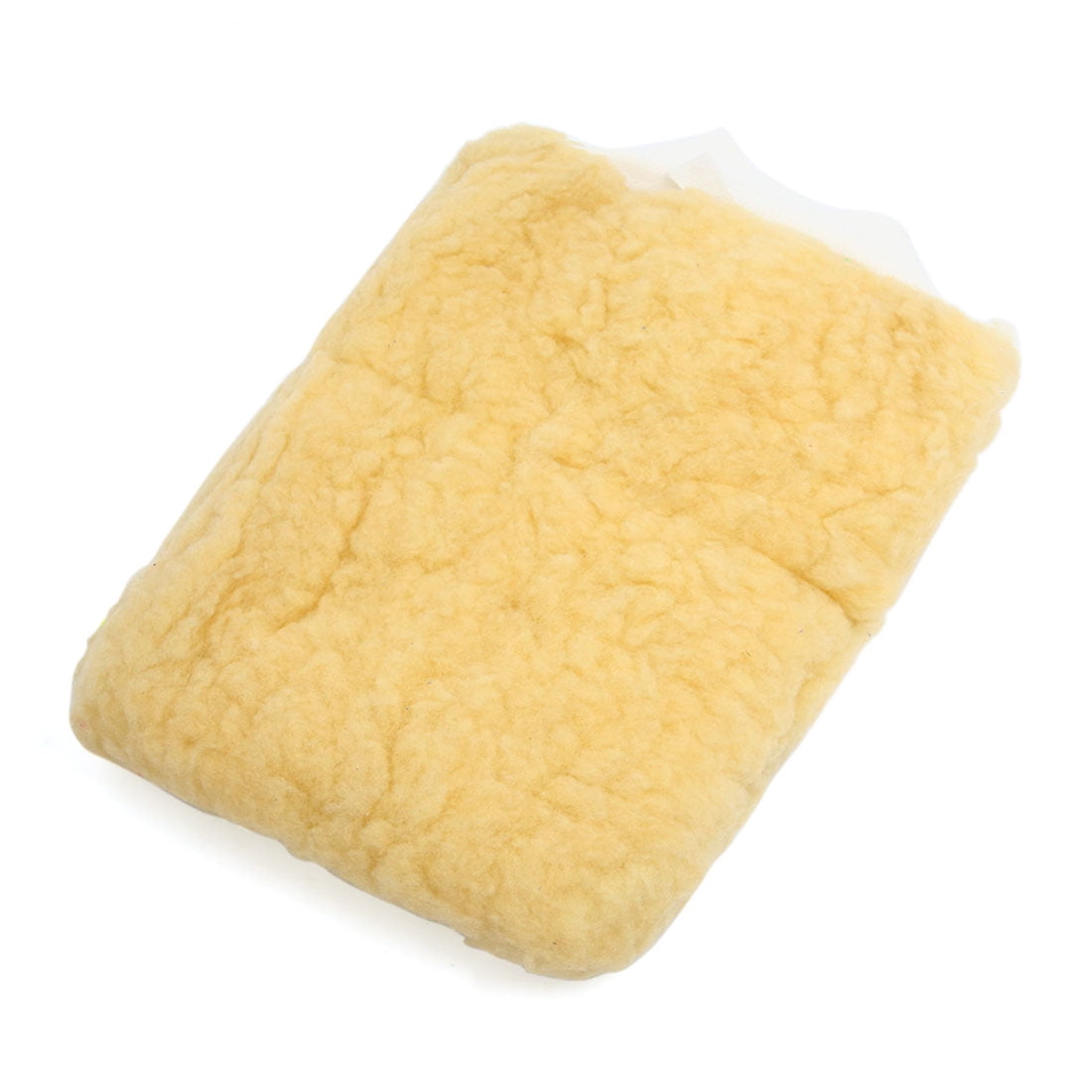 Unique Bargains Universal Protective Car Wash Glove Anti Scratch for Auto Vehicle Beige