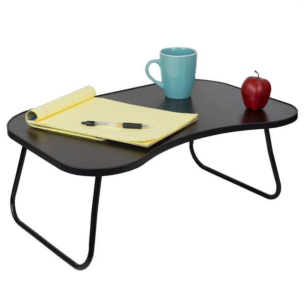 Laptop Bed Tray Dark Wood