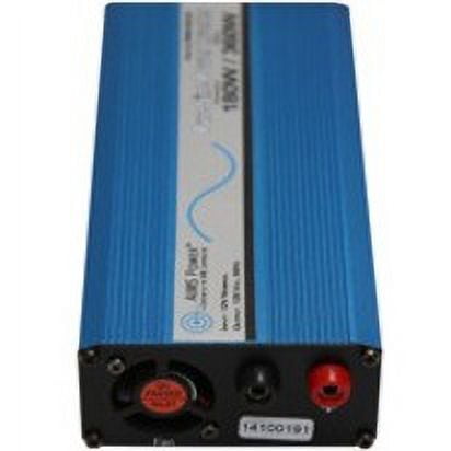 AIMS 180 Watt Pure Sine Car Power Inverter with Cables USB Port