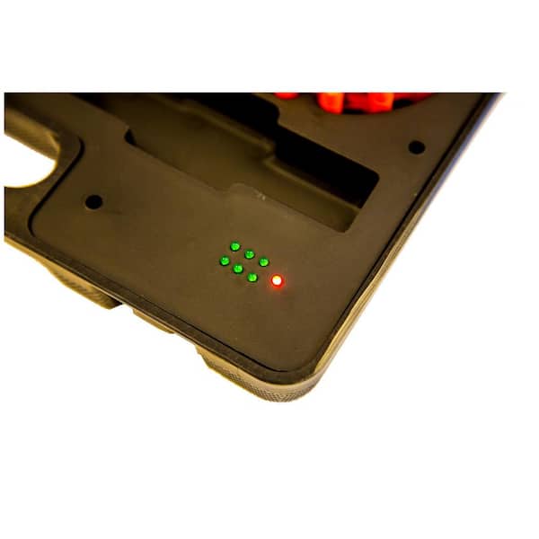 4 in. Round Rechargeable Strobe/Flare Kit with 6 Flares And Charging Case