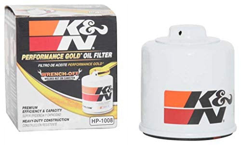 K&N Premium Oil Filter: Designed to Protect your Engine: Fits Select INFINITI/MAZDA/NISSAN/SUBARU Vehicle Models (See Product Description for Full List of Compatible Vehicles), HP-1008