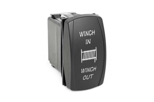 Rough Country 4,500LB UTV Electric Winch | 1.4HP | Synthetic Rope - RS4500S