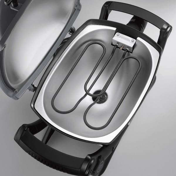 Q 2400 1-Burner Portable Electric Grill in Gray