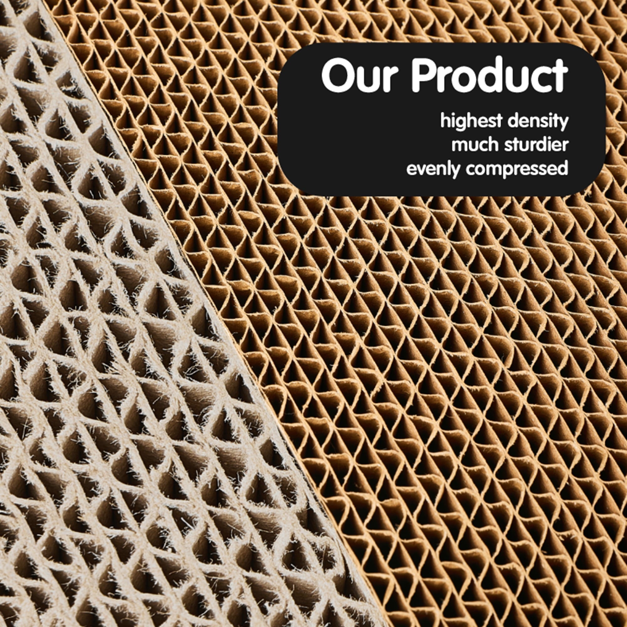 Conlun Cat Scratcher Cardboard with Premium Scratch Textures Design, Durable, Reversible