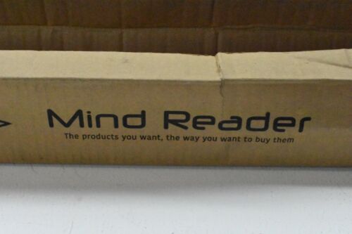 Mind Reader OFFCMAT-BLK Office Hardwood 36" x 48" Inches Easy Glide Computer Mat