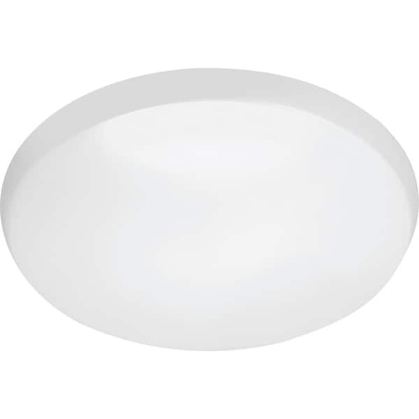 Low Profile Round 20 in. White LED Flush Mount Light Fixture