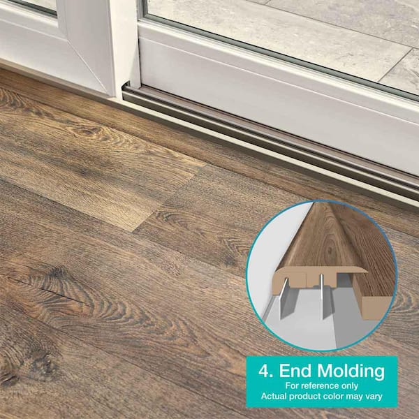 Stargazer 0.75 in. T x 2.37 in. W x 78.7 in. L 4-in-1 Molding