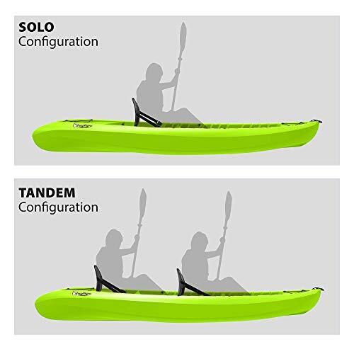 Kokanee Sit-On-Top Kayak, Lime, 10'6"