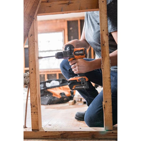 18V Brushless Cordless 2-Tool Combo Kit with Hammer Drill, Impact Driver, (3) Batteries, Charger, and Bag