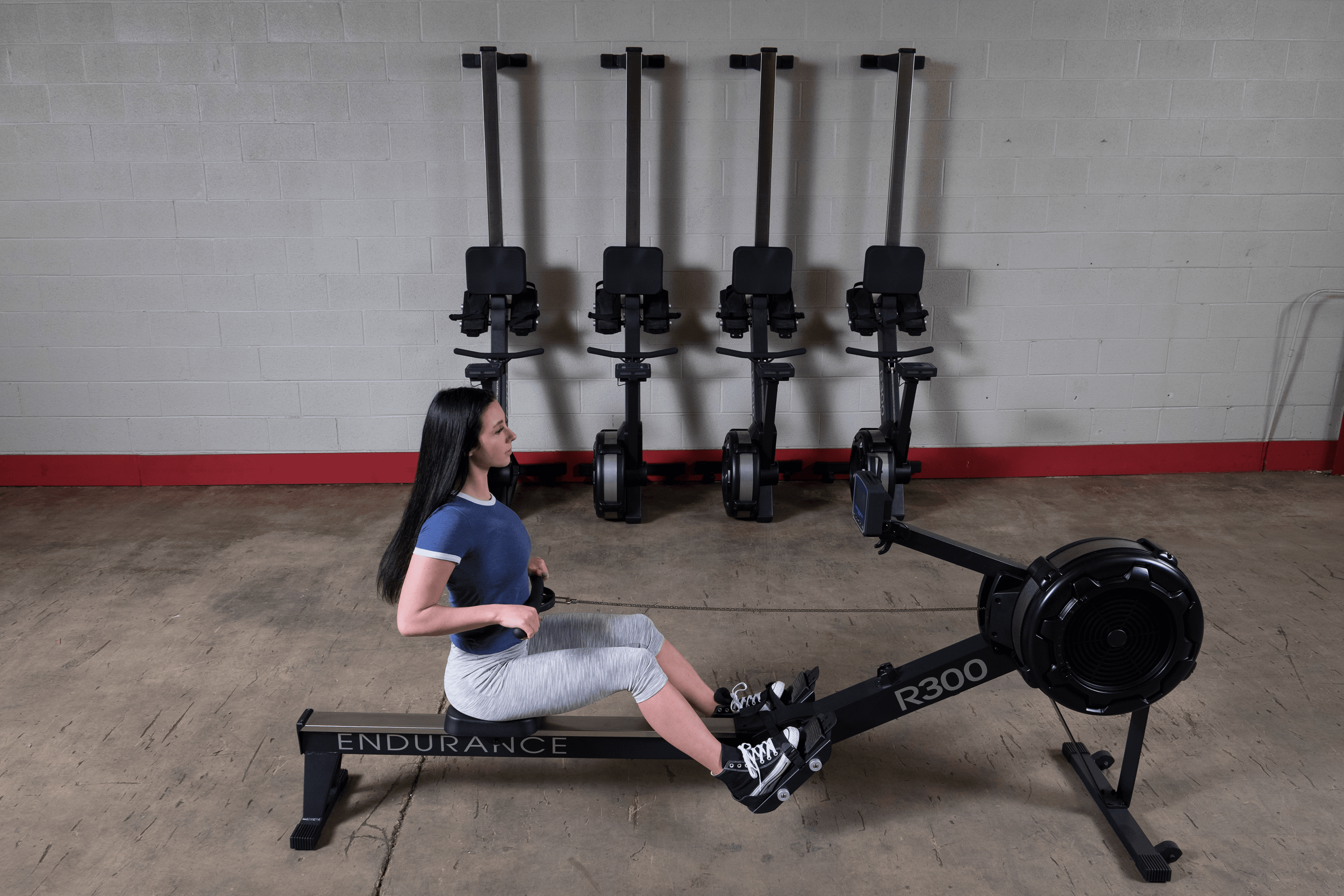 Endurance by Body Solid R300 Rower | Air Resistance Rower