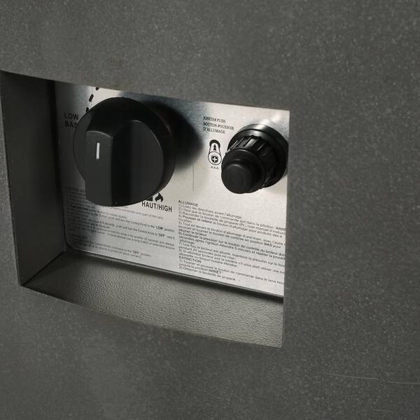 Reign Concrete Circular Metal Fire Pit (No Tank Holder)