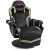 Goplus Massage Gaming Recliner Reclining Racing Chair Swivel w/Cup Holder & Pillow Pink