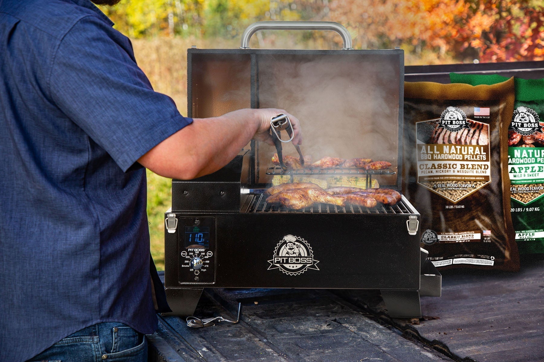 Copper Series Table Top Wood Pellet Grill - PB150PPG