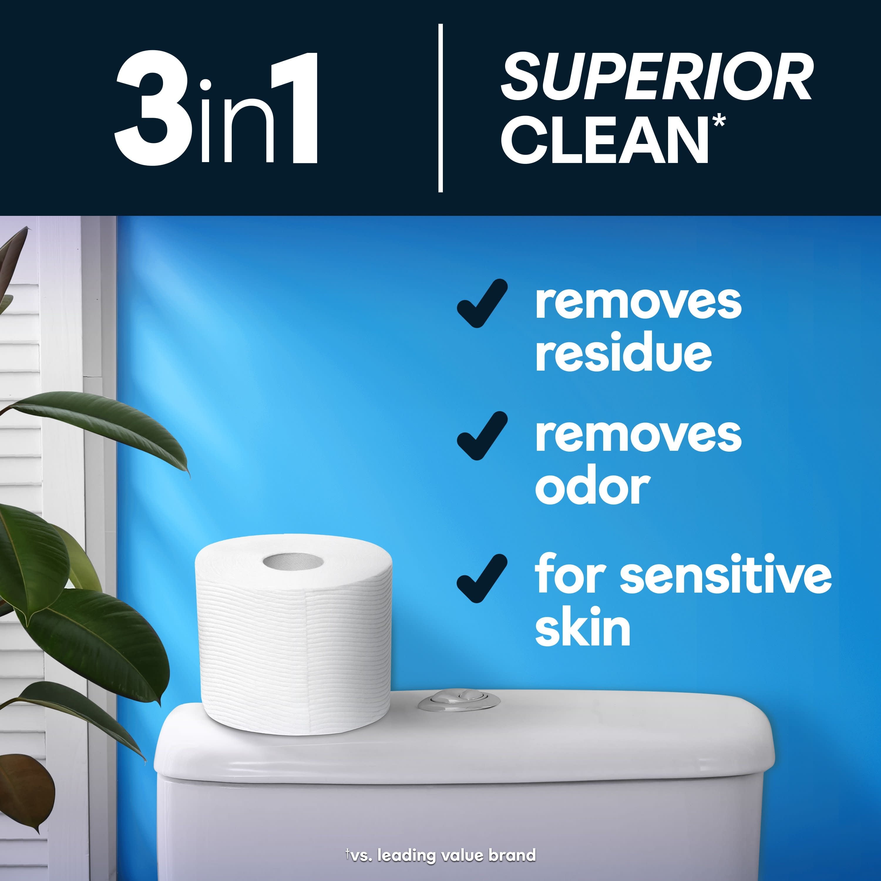 Cottonelle Ultra Clean Toilet Paper, 30 Mega Rolls, 312 Sheets per Roll (9,360 Total)