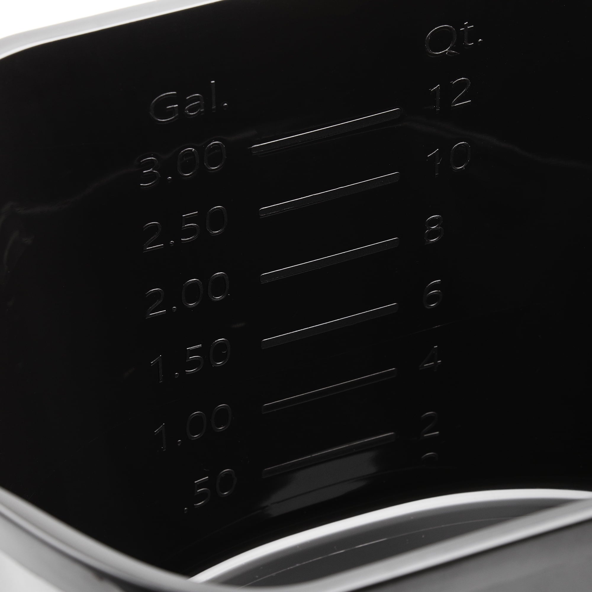 Libman Black and Red High Power 3.5 gal Plastic Utility Bucket, Dual Pour Spouts