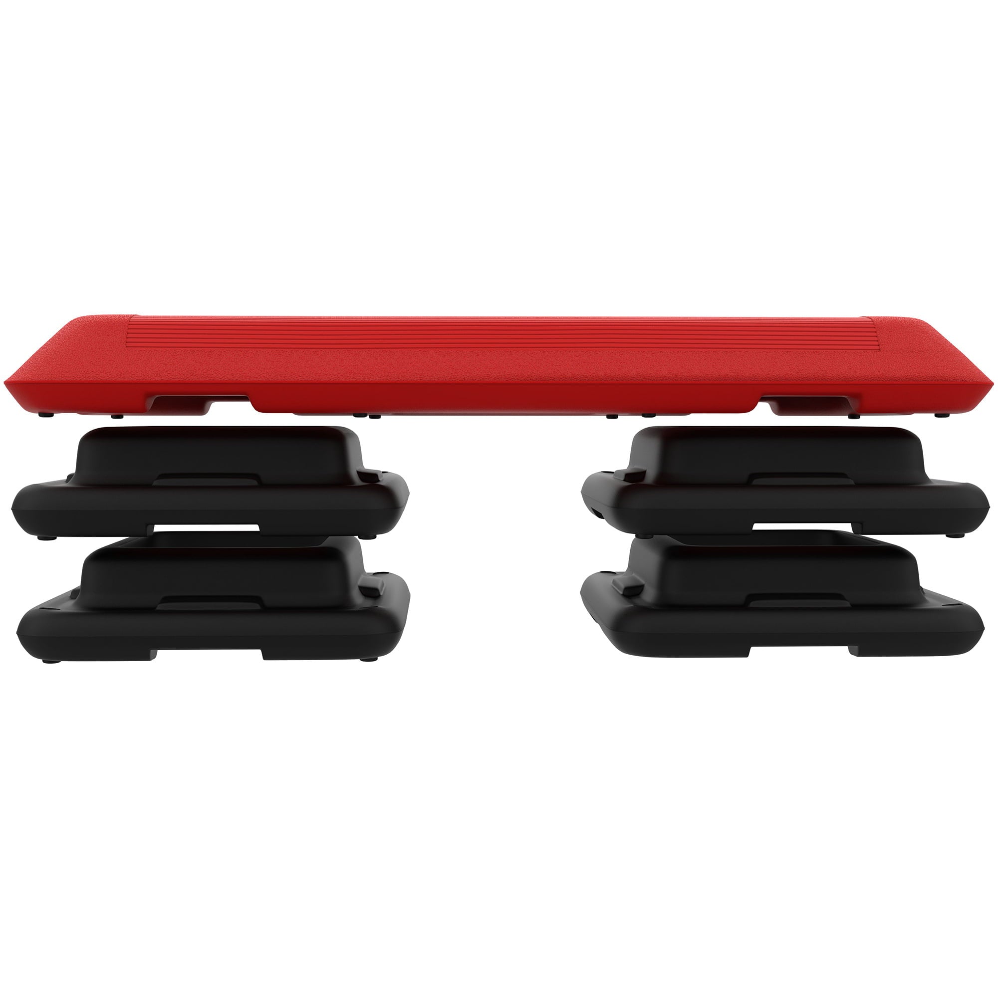 RDX Aerobic Stepper, Adjustable Height 3 Level Exercise, Heavy Duty Steps Riser Platform, Anti-Slip Step Board Block Yoga Sport Home Gym Fitness Cardio Workout Routine Training Men Women