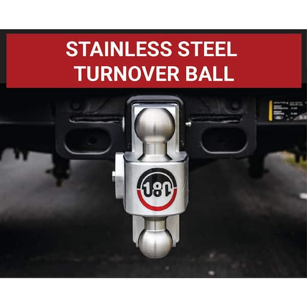 180 HITCH LTB8-2.5-KA 8 in. Drop Hitch, 2.5 in. Receiver 18,500 LBS GTW - Keyed Alike Key Lock and Hitch Pin