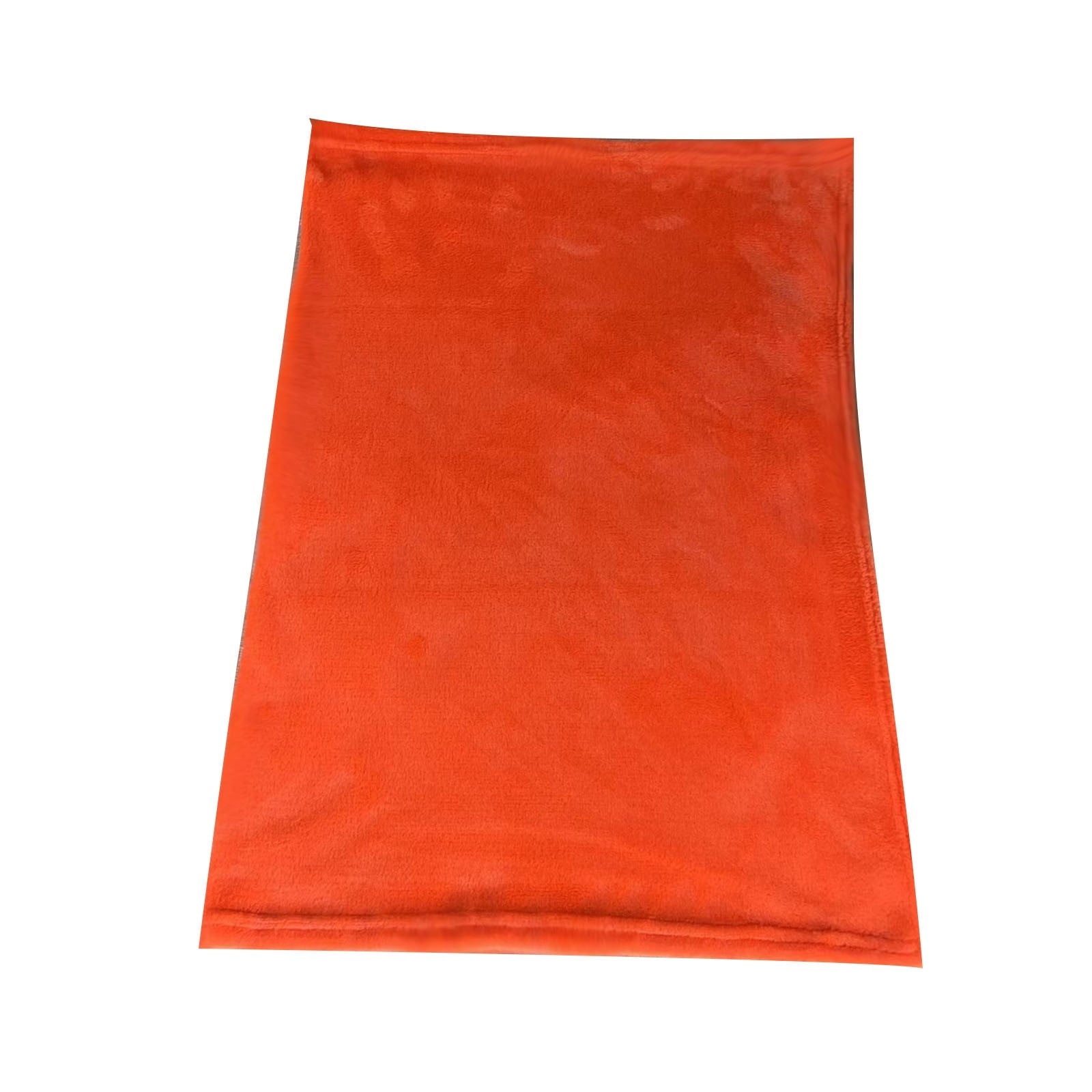 Home Deals!WQQZJJ Household Essentials Super Soft Warm Solid Warm Micro Plush Fleece Blanket Throw Rug Sofa Bedding,Gifts On Clearance
