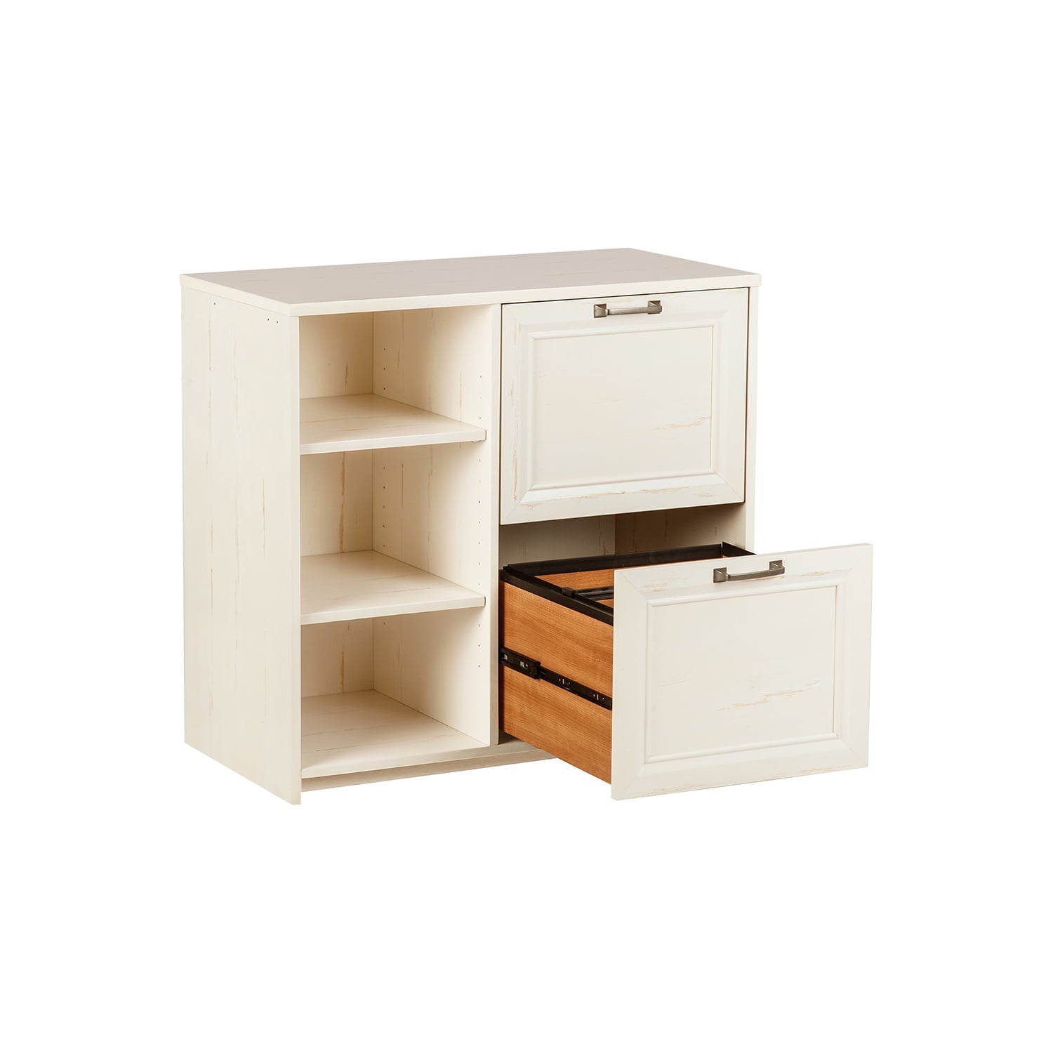 Saint Birch Hawksbury Antique White 2-Door File Cabinet