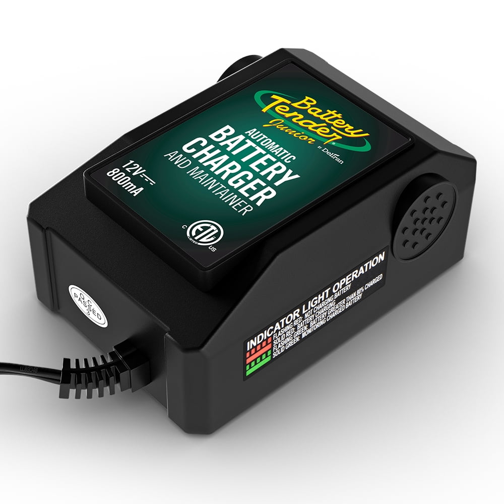 Battery Tender JR High Efficiency 800mA Battery Charger.