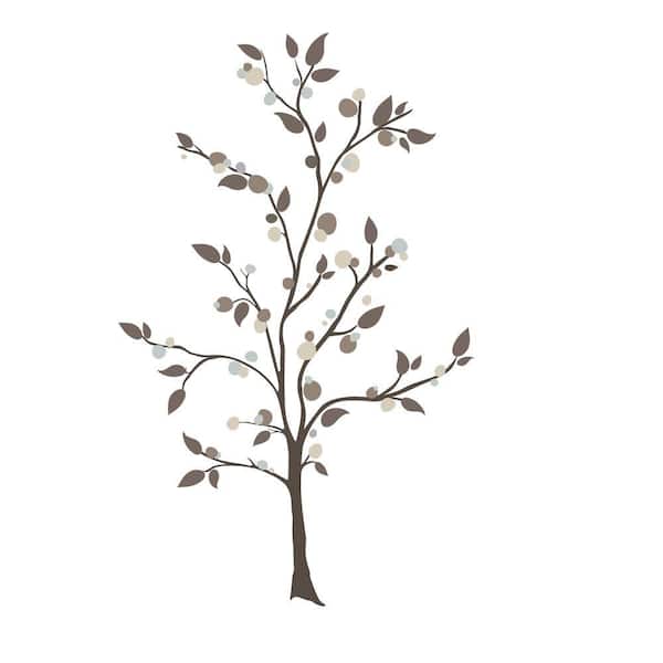 5 in. x 19 in. Mod Tree Peel and Stick Giant Wall Decals