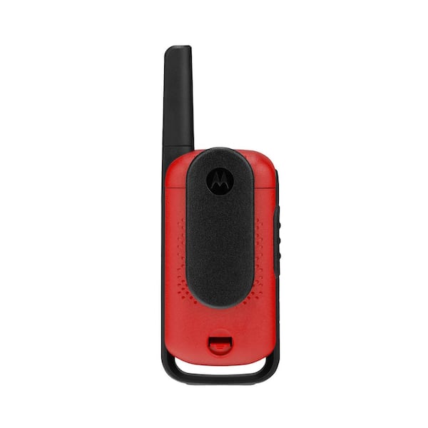 Talkabout T110 2-Way Radio in Red with Black (2-Pack)