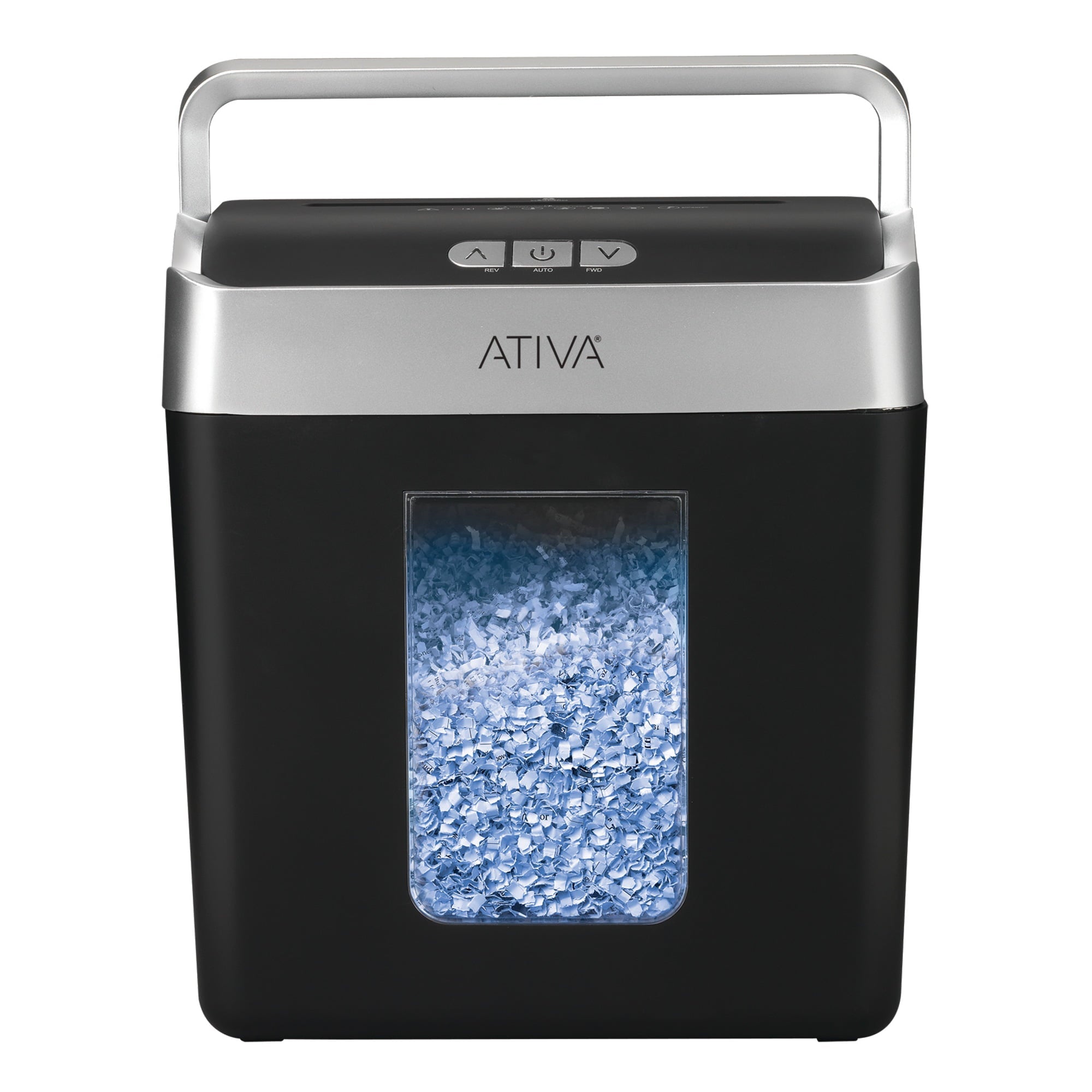 Ativa® 8 Sheet Micro-Cut Lift-Off Shredder With Handle, OMM83B