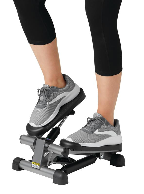 Athletic Works Mini Stepper Machine with Hydraulic Tension Resistance, Compact 14