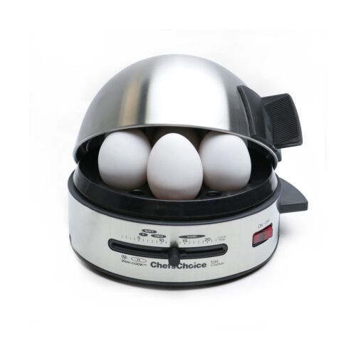Chef'sChoice 810 Gourmet Egg Cooker with 7 Egg Capacity Makes Soft Medium Har...