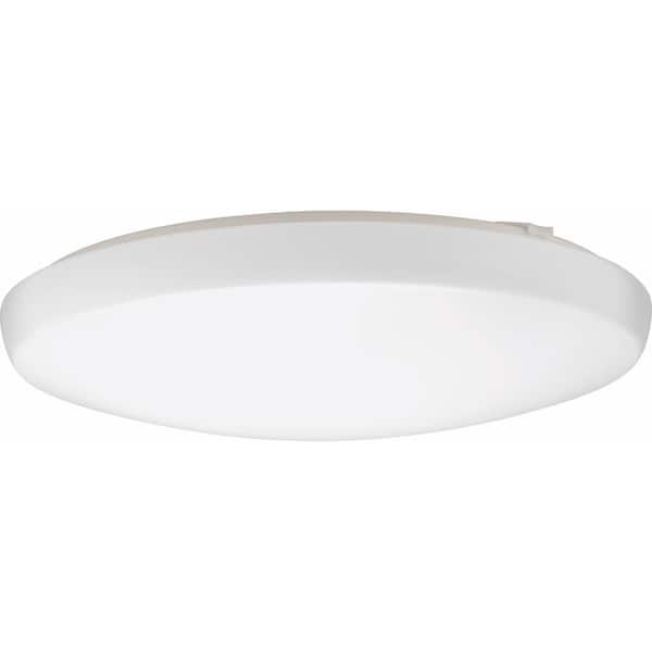 Low Profile Round 20 in. White LED Flush Mount Light Fixture