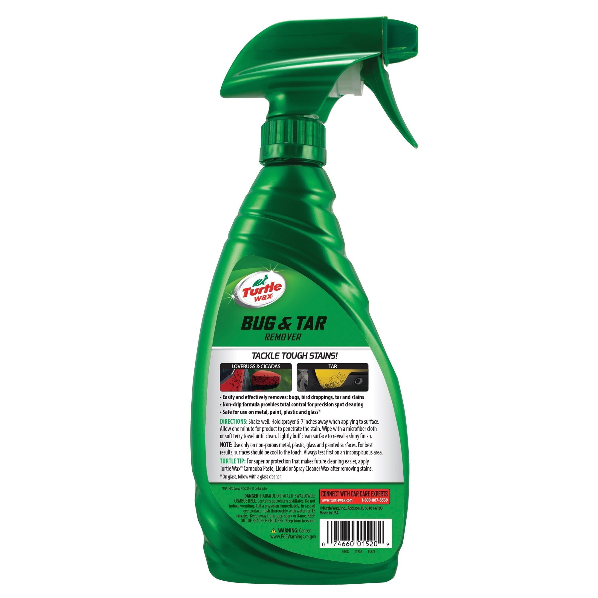 Turtle Wax 50783 Bug and Tar Remover Trigger, 16 oz