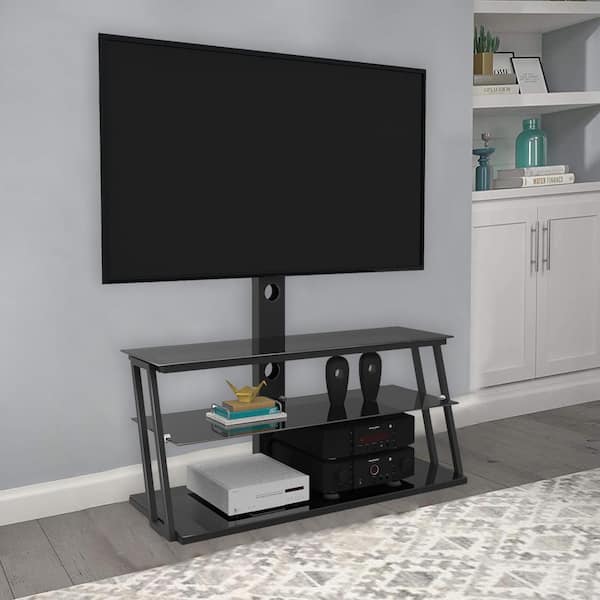 Large Tabletop TV Stand Mount with 30° Swivel For 32-65 in TV