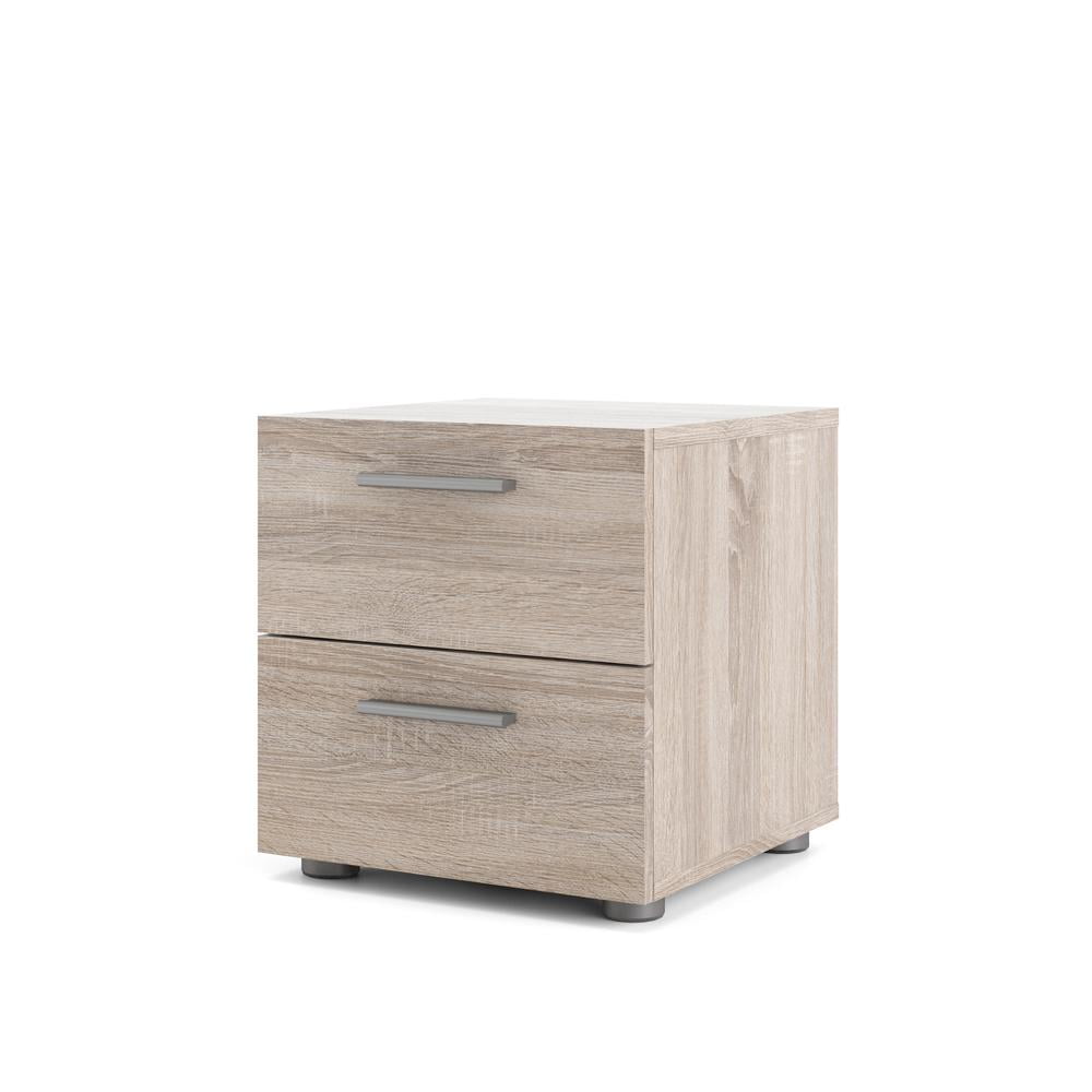 Stubbe 2 Drawer Nightstand, Truffle