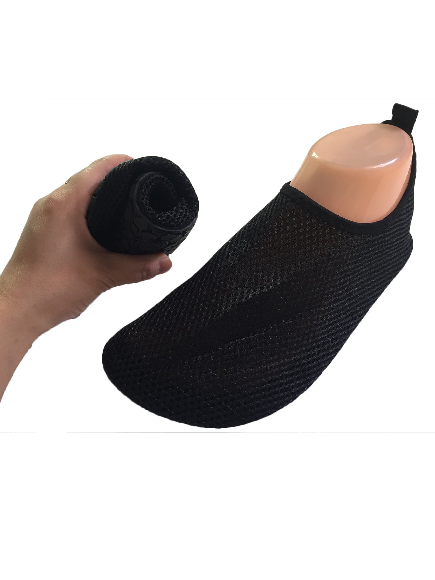 SAYFUT Women's Water Shoes Quick-Dry Aqua Socks Barefoot Slip-on for Outdoor Surf Yoga Beach Swim Shoes