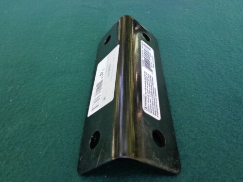 National N351-484 Heavy Duty Wide Corner Brace, 1.6" x 5" x 1/8" Black