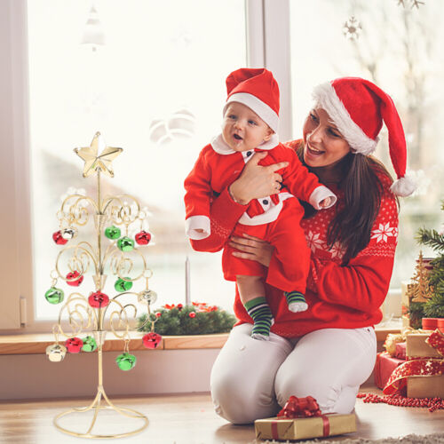 Christmas Tree Metal Office Desktop Decor Wire Hook Hanging