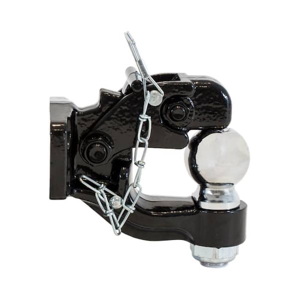 8-Ton Combination Ball and Pintle Hitch with Mounting Kit