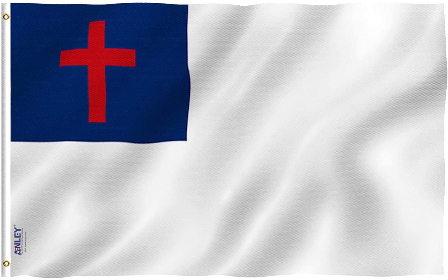 ANLEY 3x5 foot Christian Flag - Religious Banner Flags Polyester