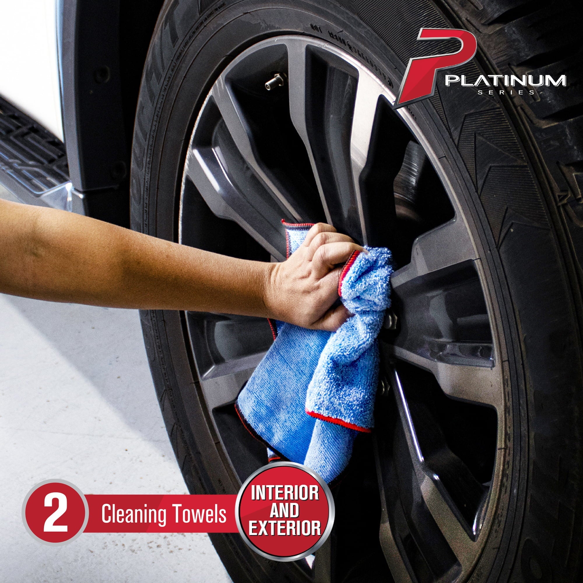 Platinum Series Complete Microfiber Car Wash Kit, 10 Piece, Machimpex USA