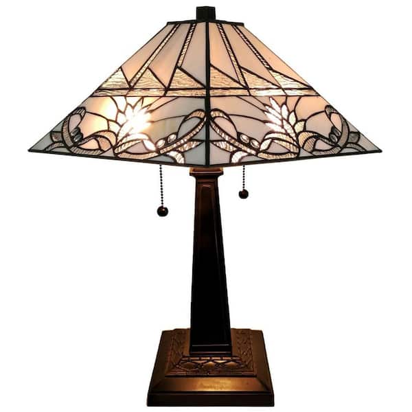 22 in. Tiffany Style Mission Table Lamp