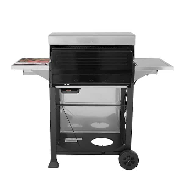 5-Burner Propane Gas Grill in Stainless Steel with Sear Burner and Side Burner