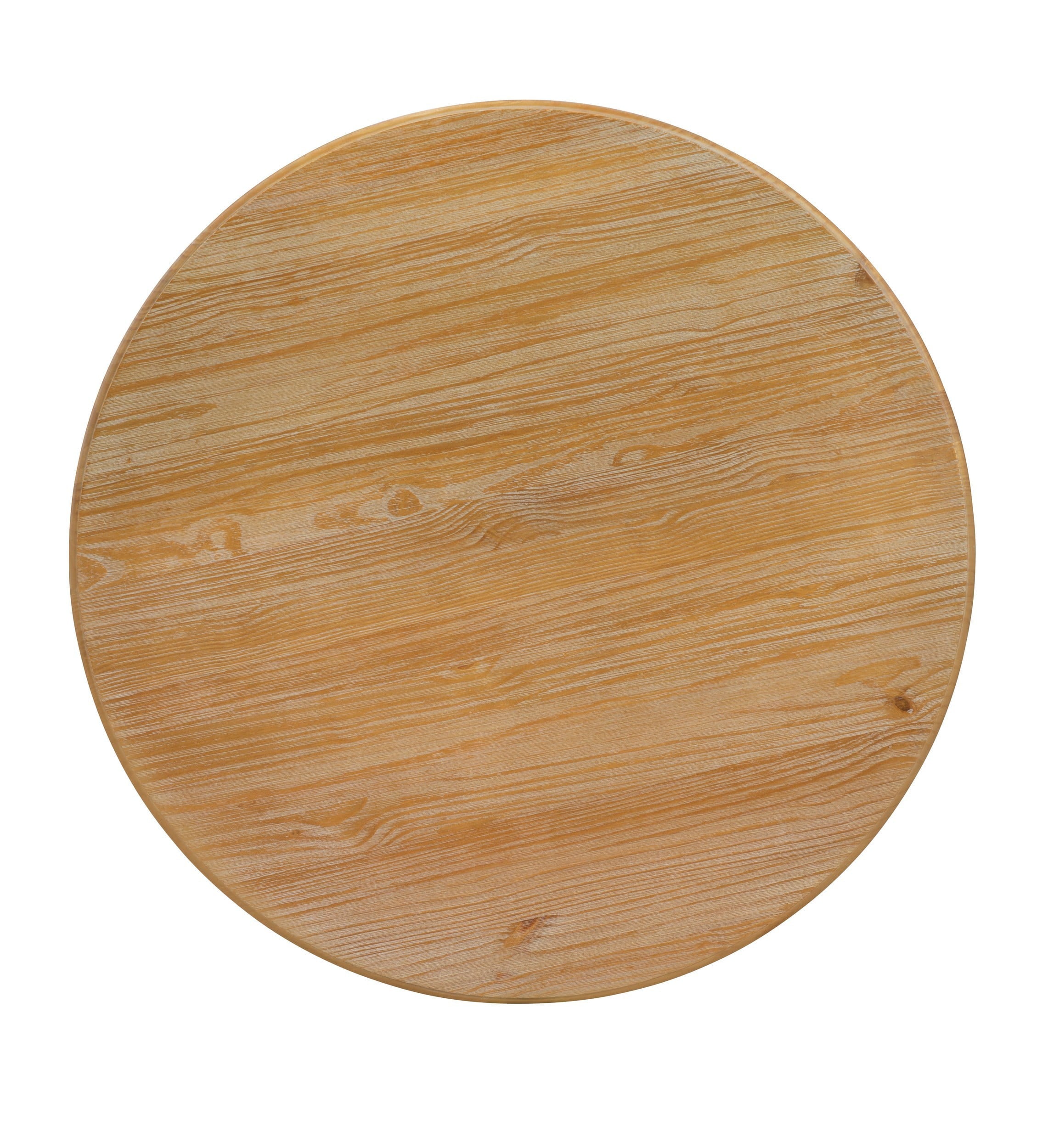 Linon Tobin  Pedestal Dining Table - Natural/White