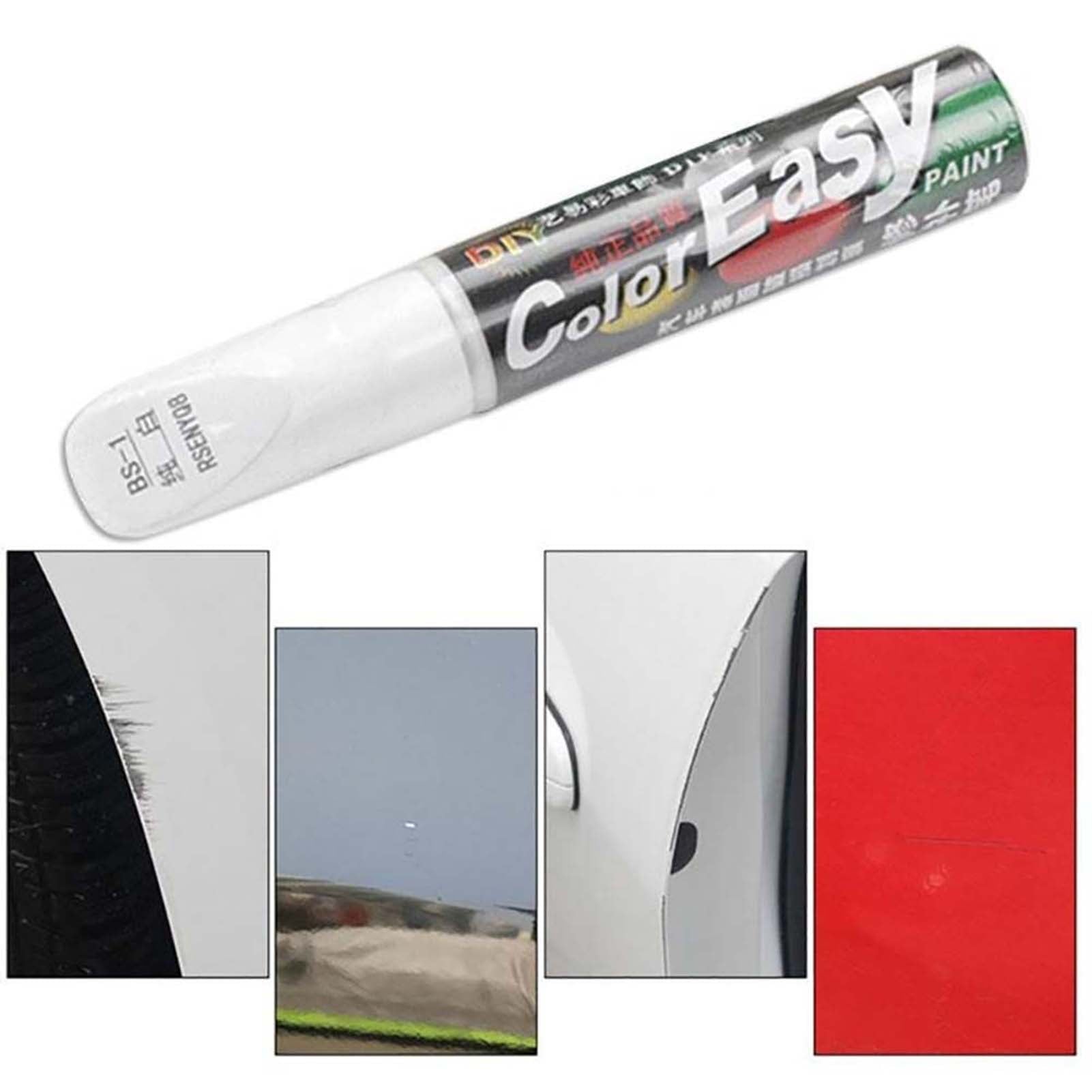 PERZOE Automotive Special Touch-Up Pen Pearl White Red Black Silver Car Paint Surface to Scratch Repair Paint Repair