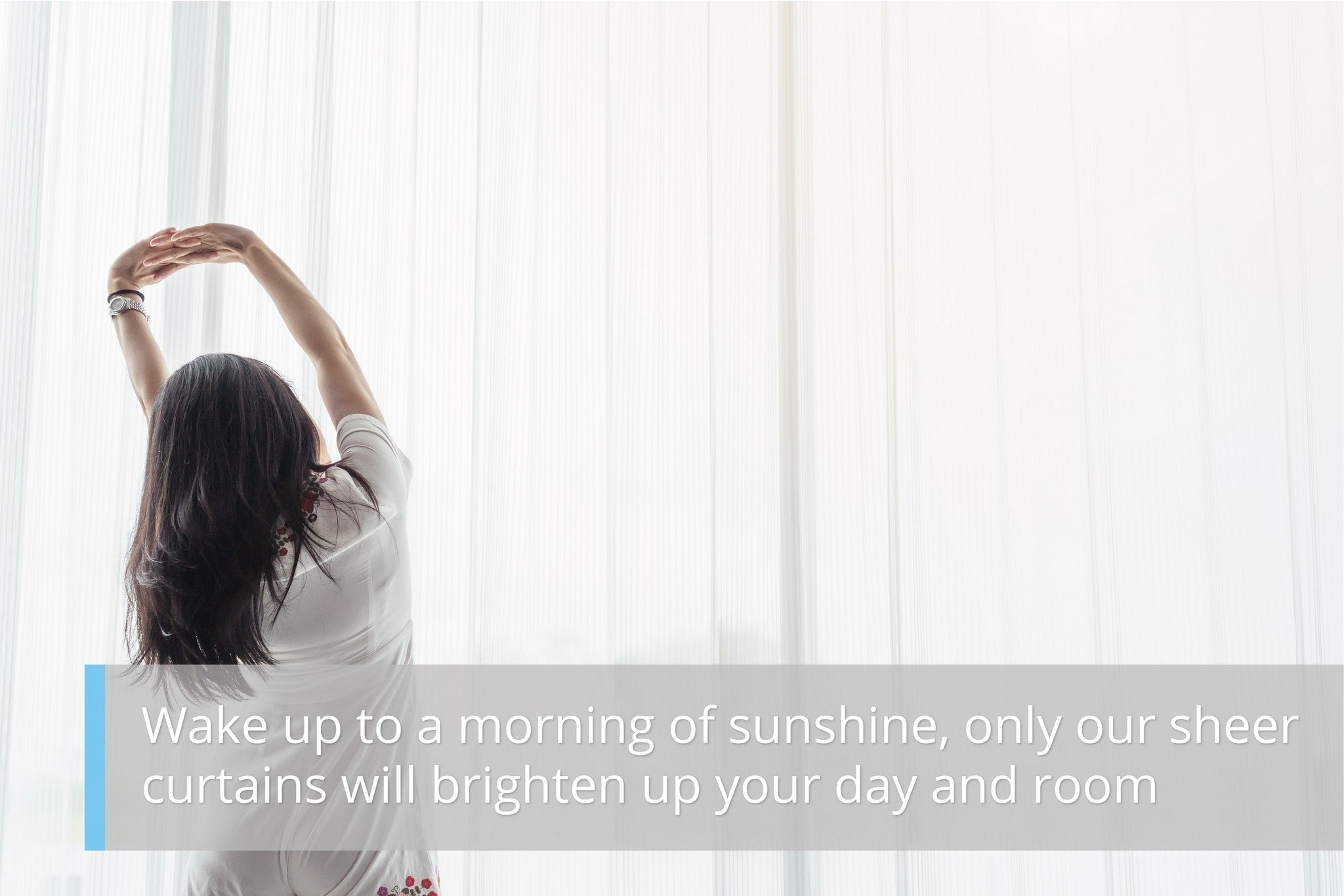 Lucento Sheer Tab Top Curtain Panels