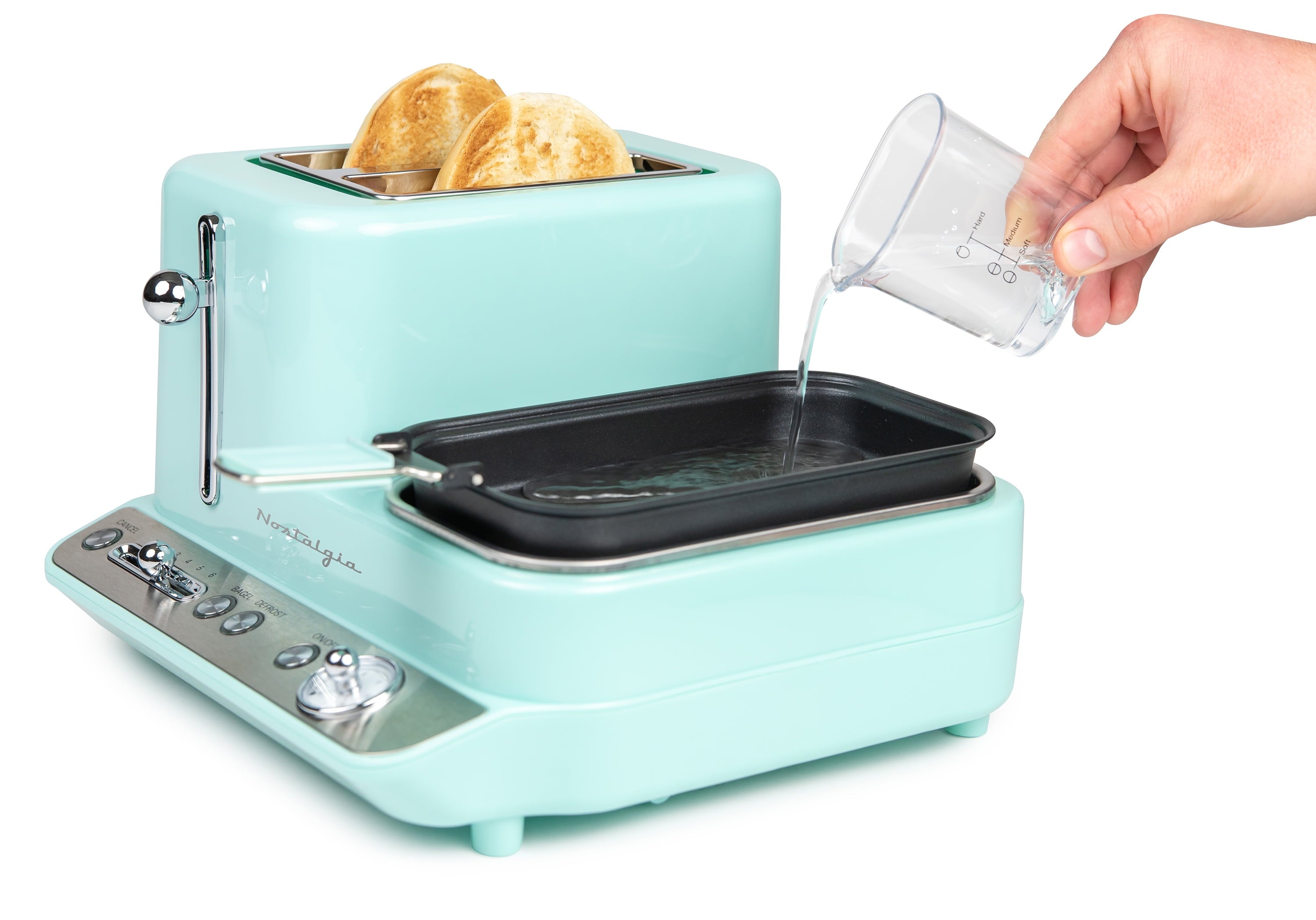 CLBS3AQ Retro 3-in-1 Breakfast Station, Aqua